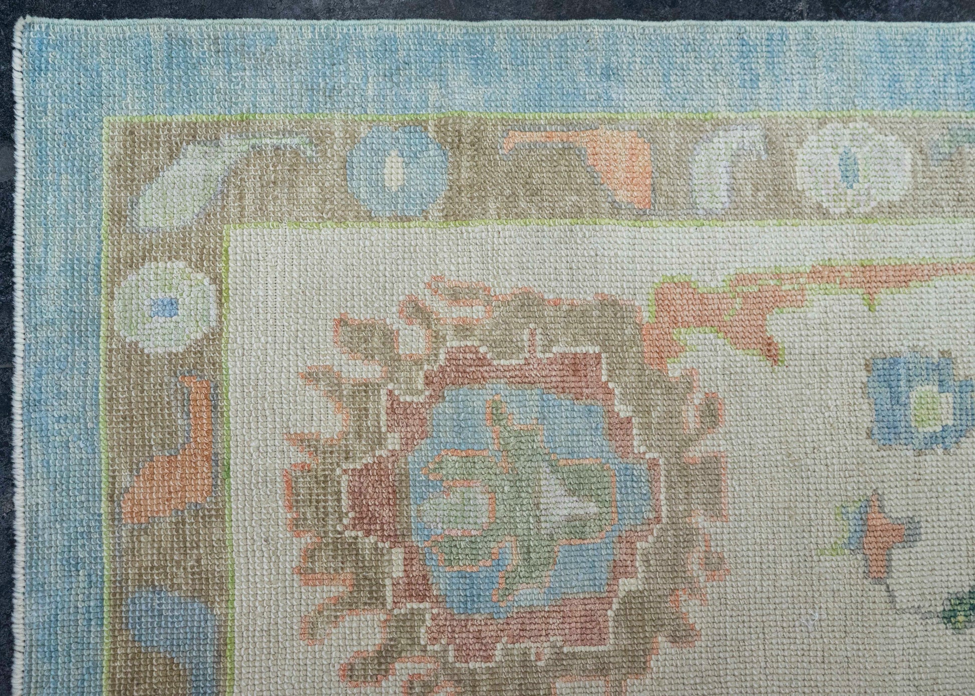 Turkish Oushak Rug 12'8" x 18' #20382