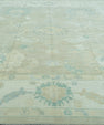Turkish Oushak Square Rug 11'9" x 13' #19281