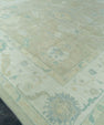 Turkish Oushak Square Rug 11'9" x 13' #19281