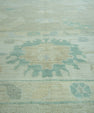 Turkish Oushak Square Rug 11'9" x 13' #19281