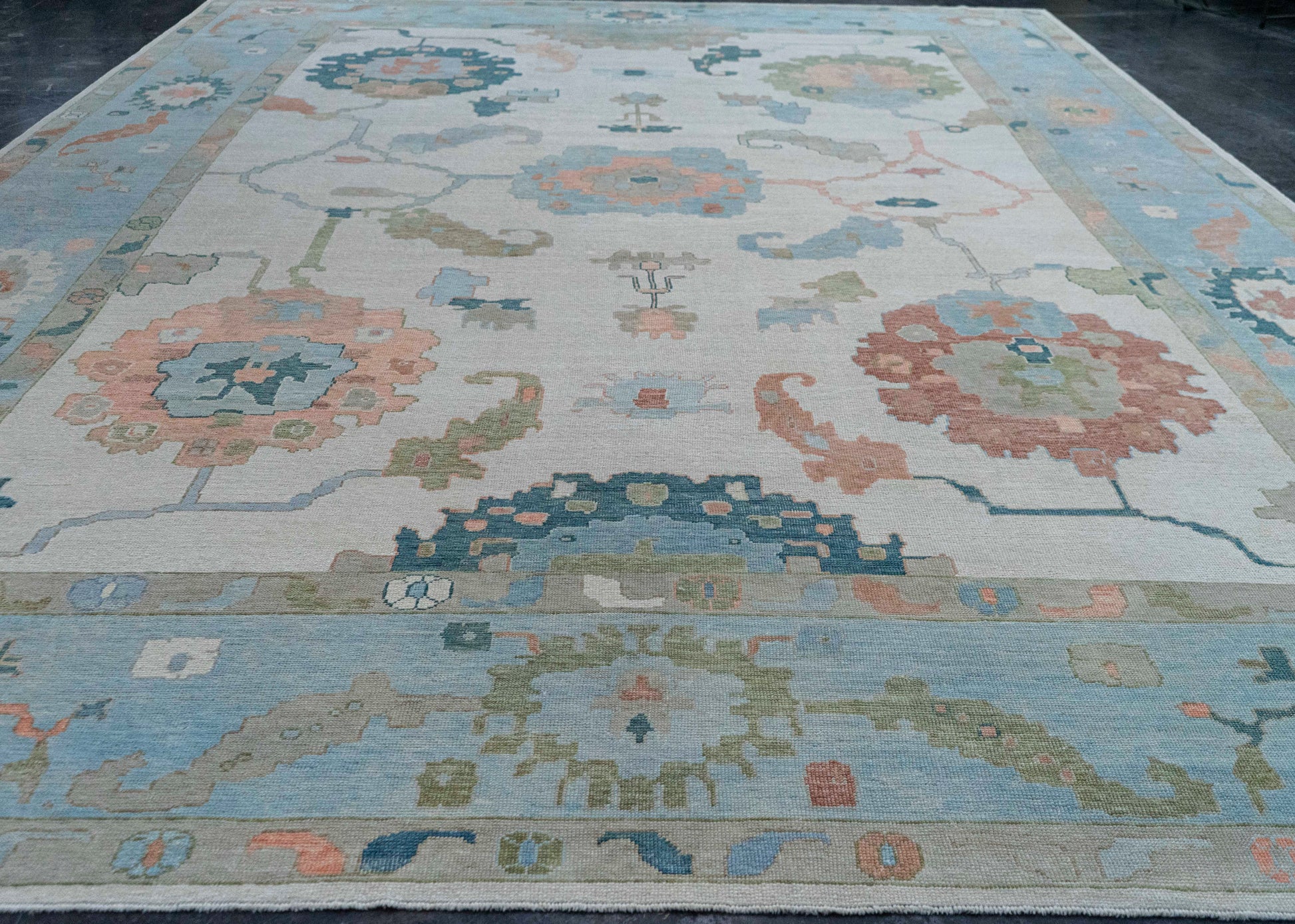 Turkish Oushak Rug 13'11" x 19'5" #20383