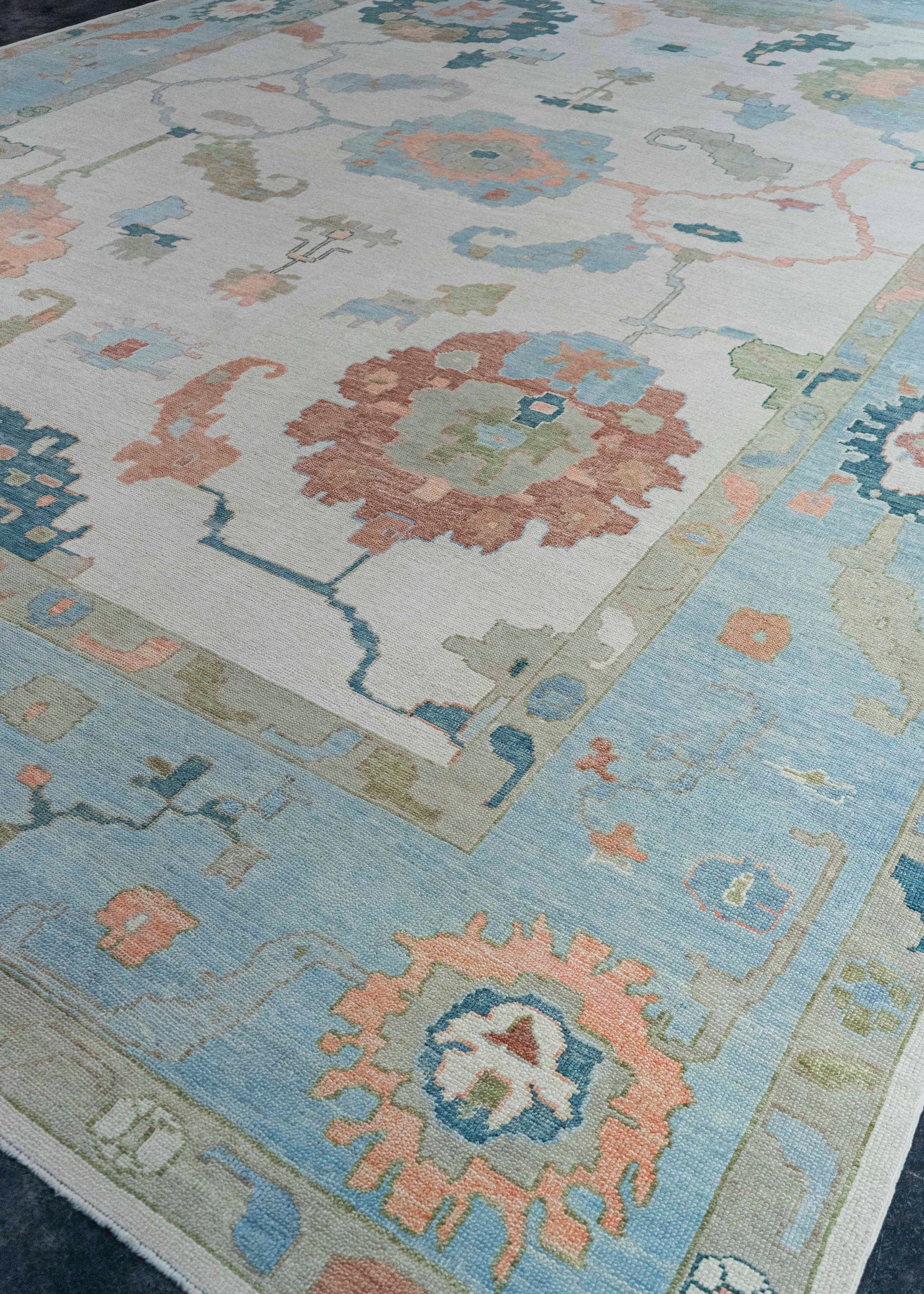 Turkish Oushak Rug 13'11" x 19'5" #20383