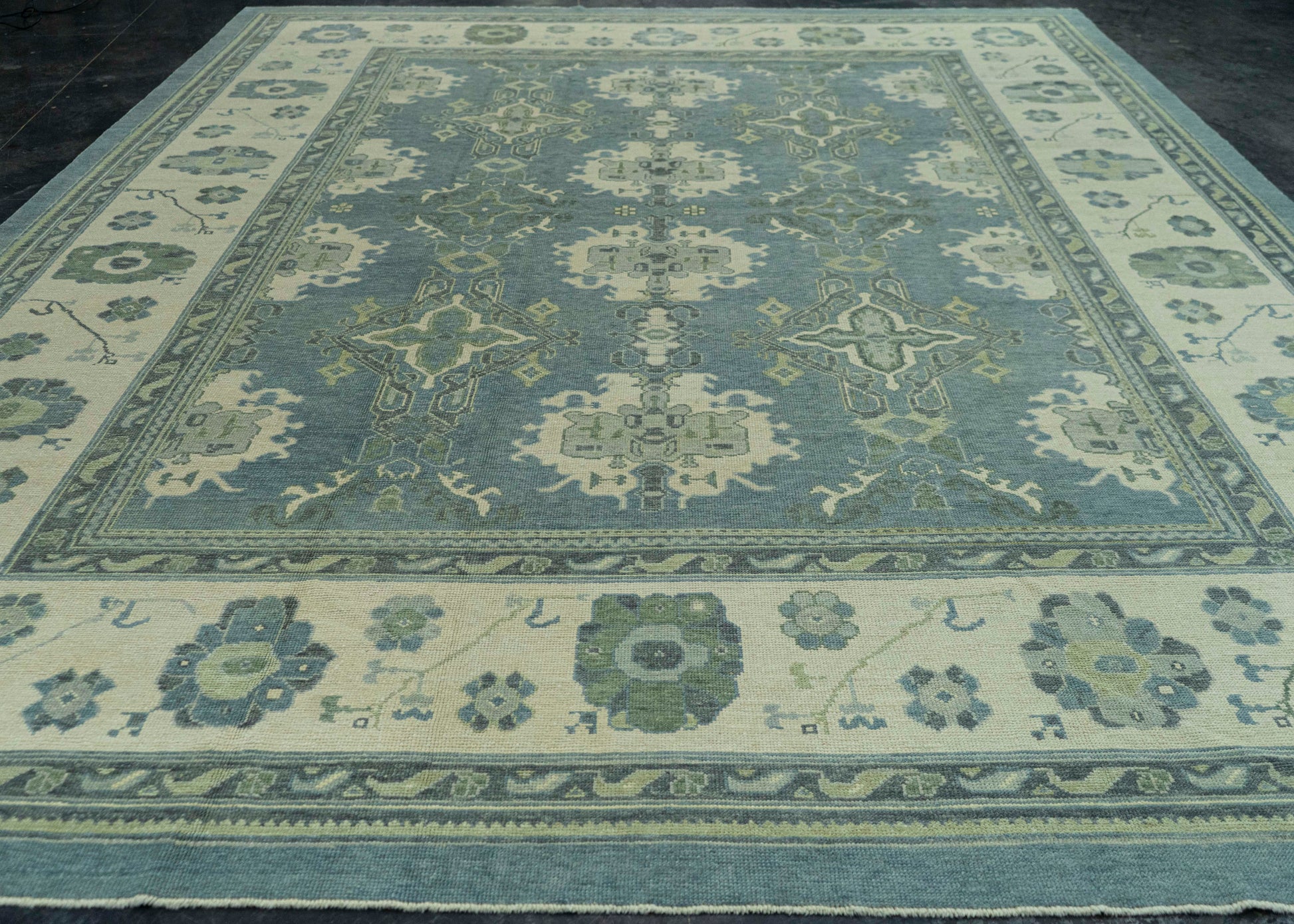 Turkish Oushak Rug 11'7" x 15'3" #19044