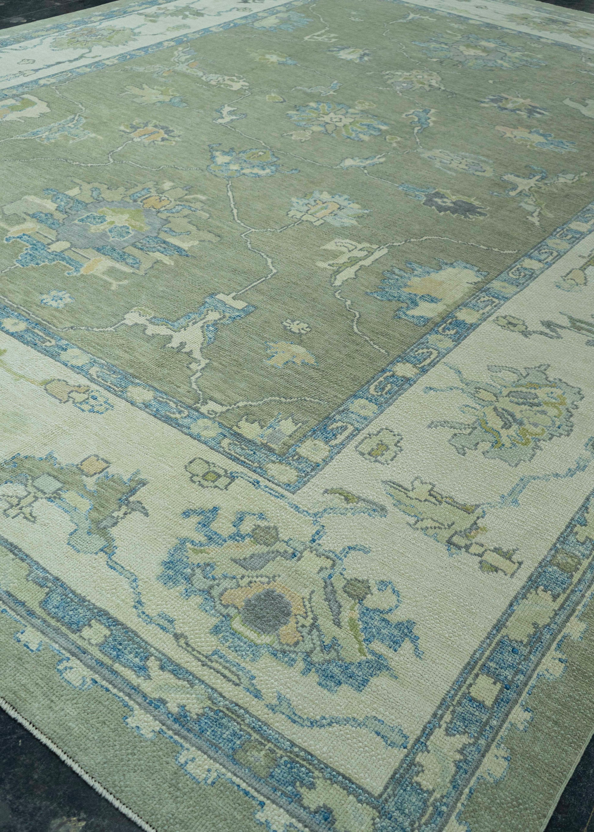 Turkish Oushak Rug 11'10" x 15'7" #19180