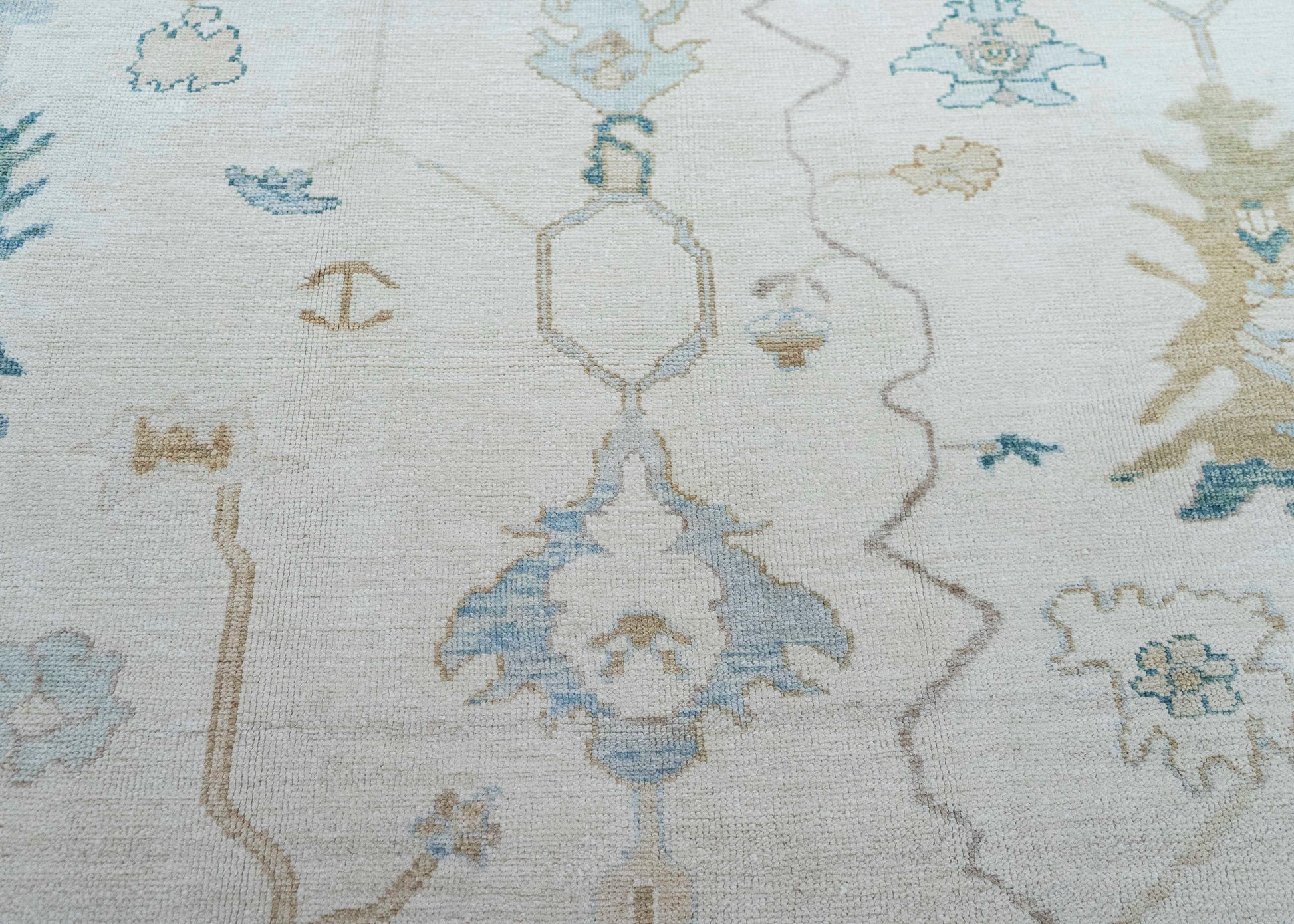 Turkish Oushak Rug 12'9" x 15'10" #20384