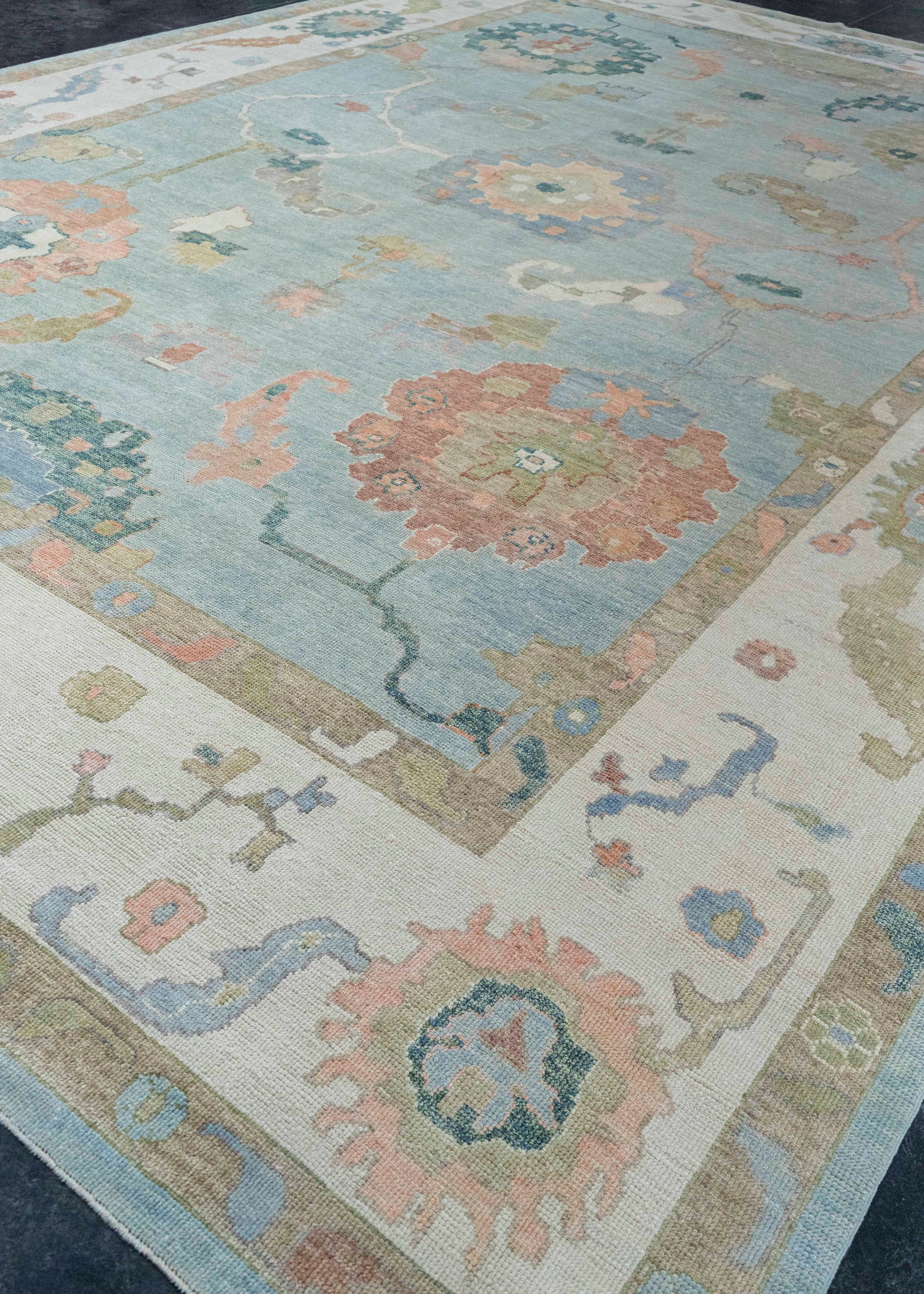 Turkish Oushak Rug 12'10" x 18'9" #20441