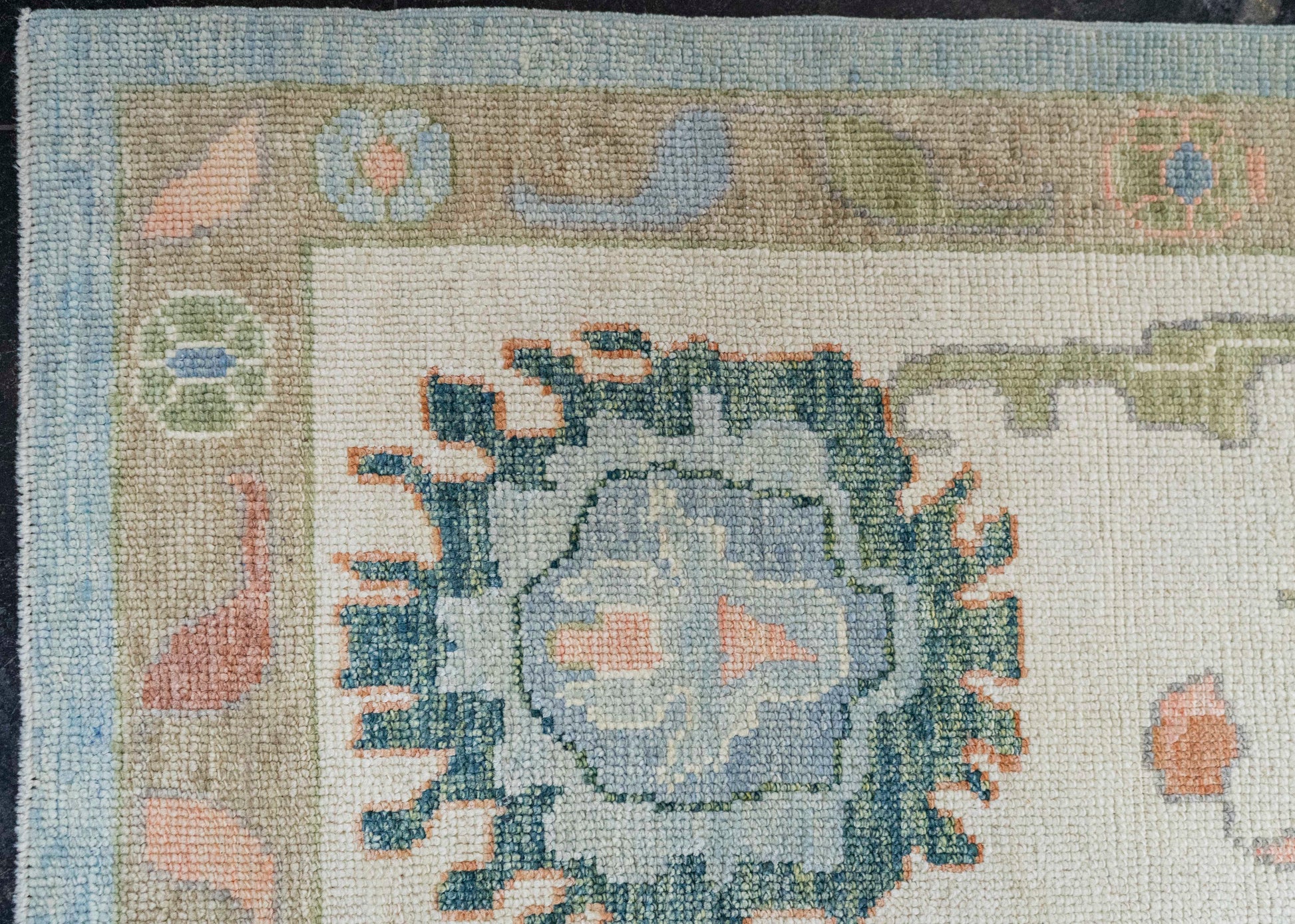 Turkish Oushak Rug 12'10" x 18'9" #20441