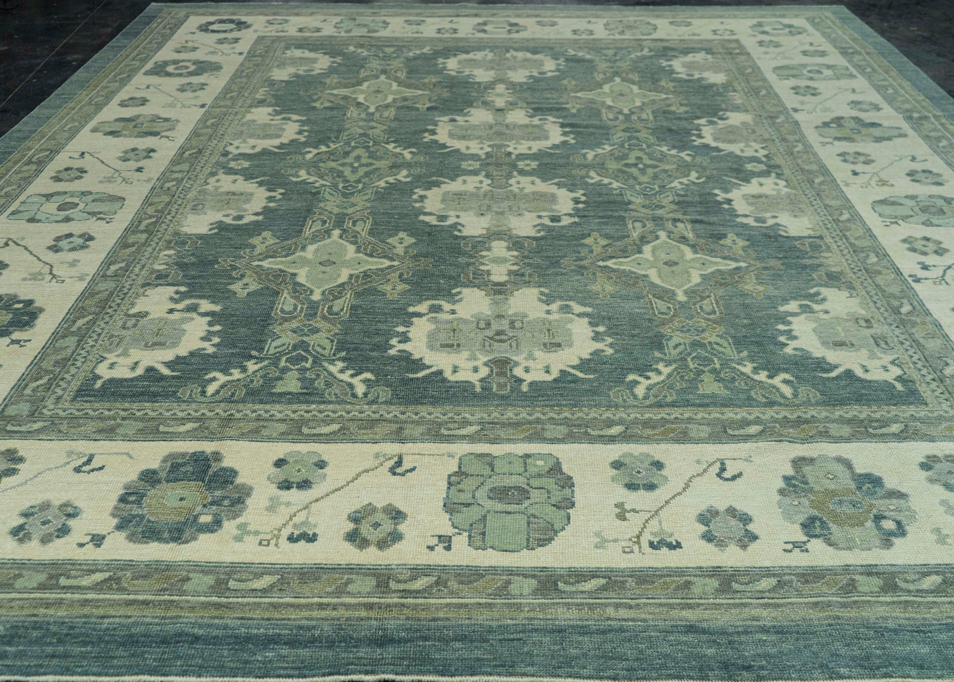 Turkish Oushak Rug 12' x 14'8" #19525