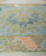Turkish Oushak Square Rug 9'10" x 10'10" #20434