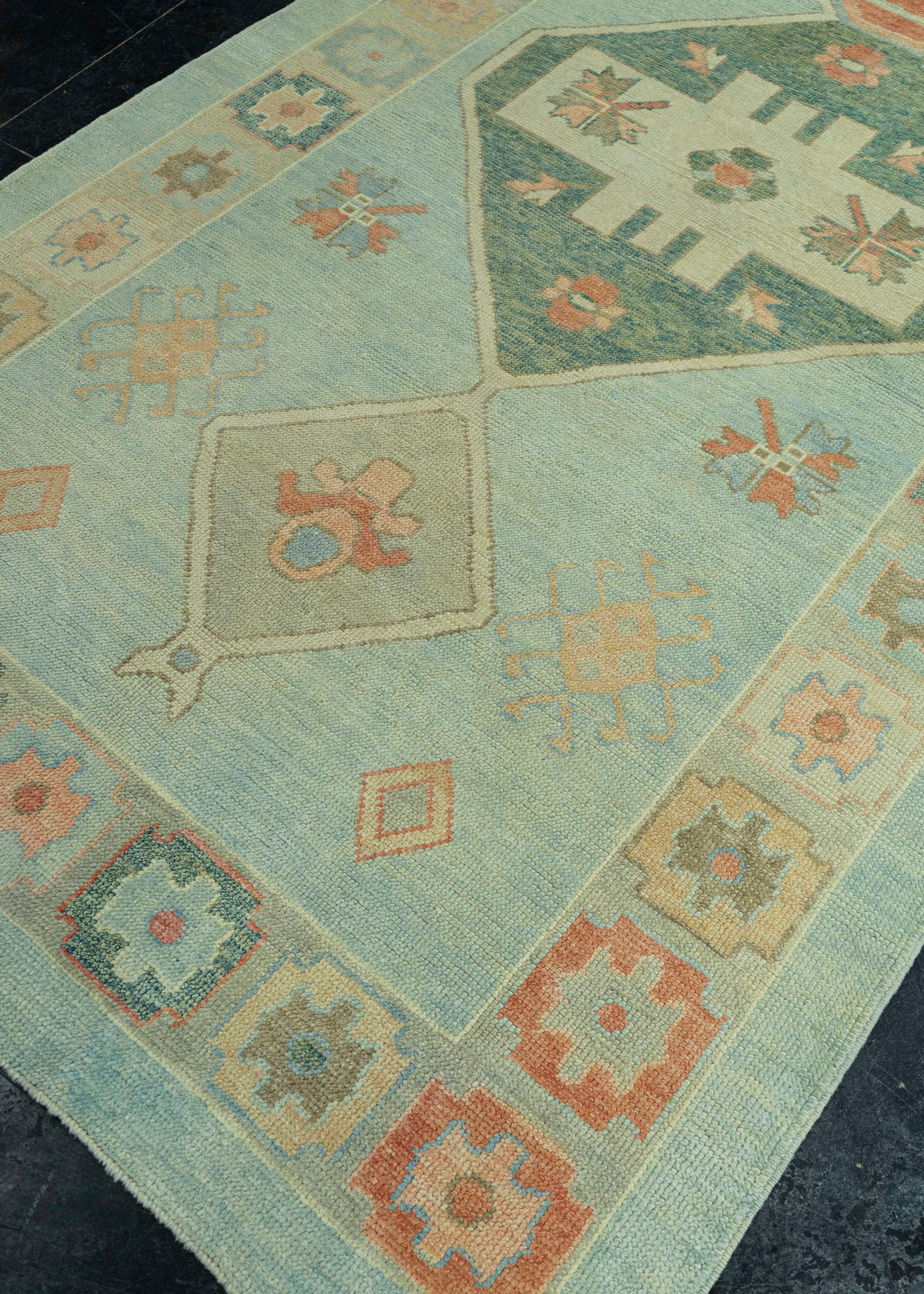Turkish Oushak Rug 4'11" x 17'3" #20007