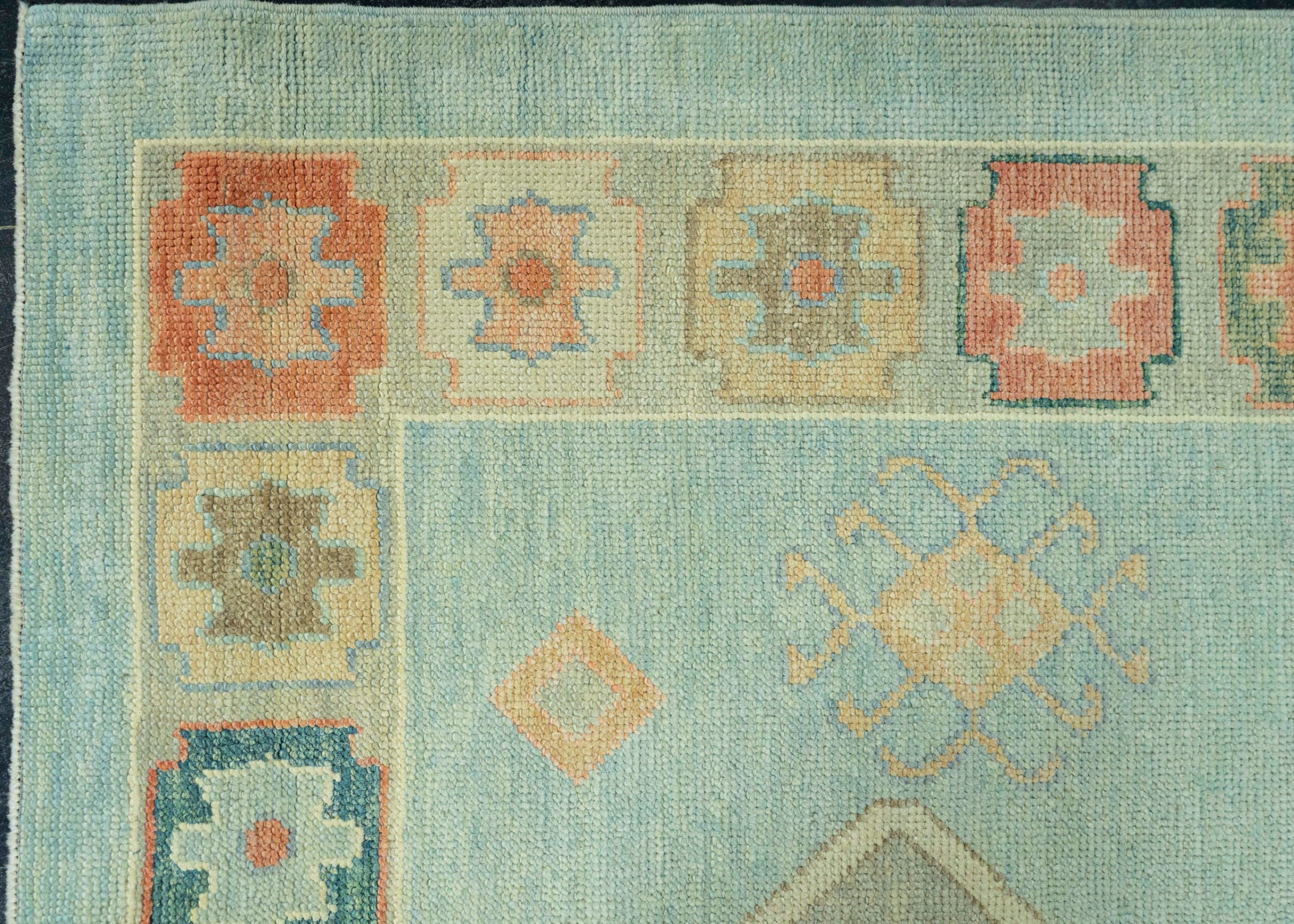Turkish Oushak Rug 4'11" x 17'3" #20007