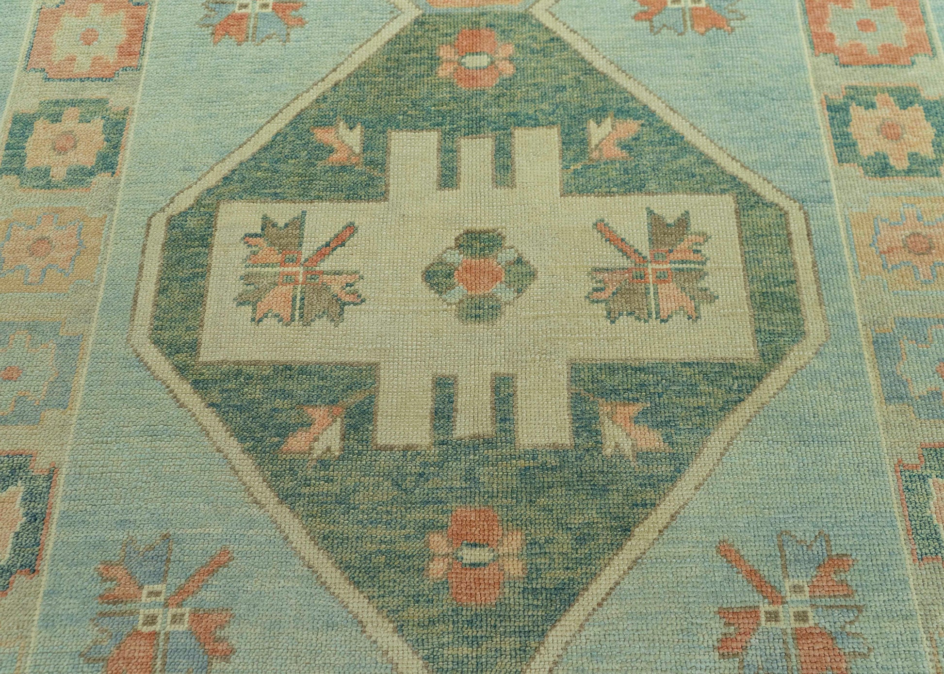 Turkish Oushak Rug 4'11" x 17'3" #20007