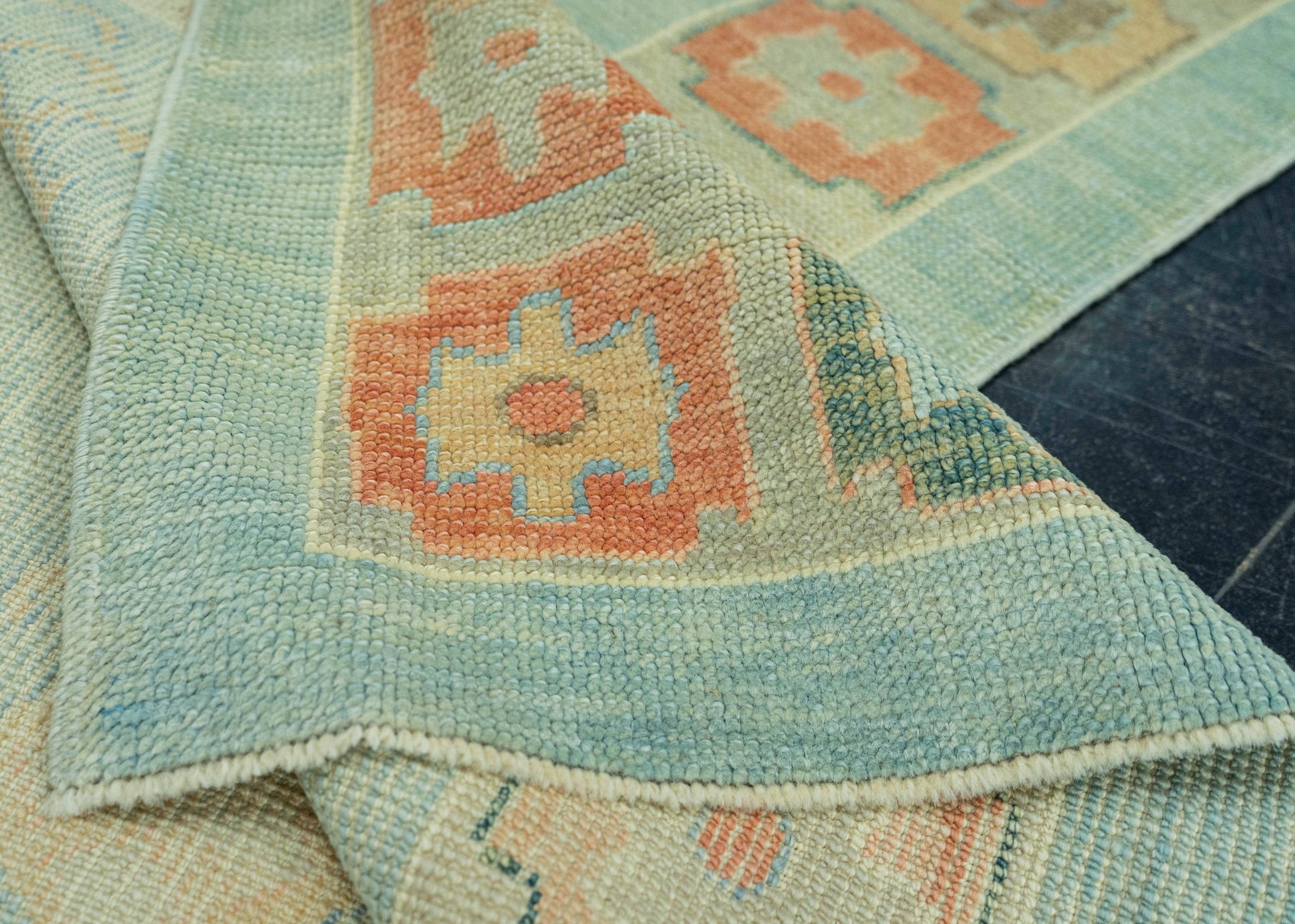 Turkish Oushak Rug 4'11" x 17'3" #20007