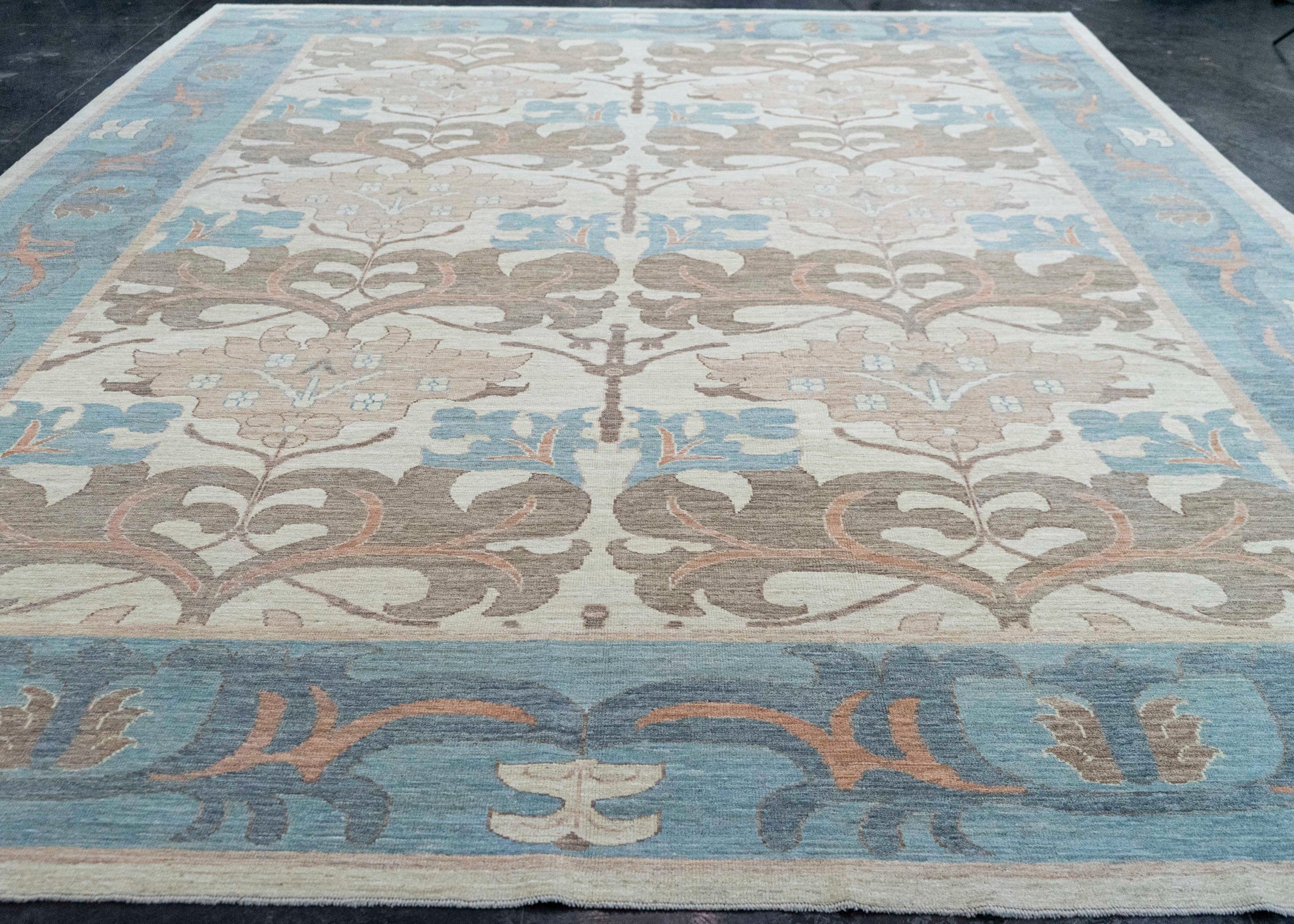 Turkish Oushak Antique Look Rug 12'2" x 15'8" #20364