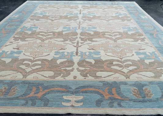 Turkish Oushak Antique Look Rug 12'2" x 15'8" #20364