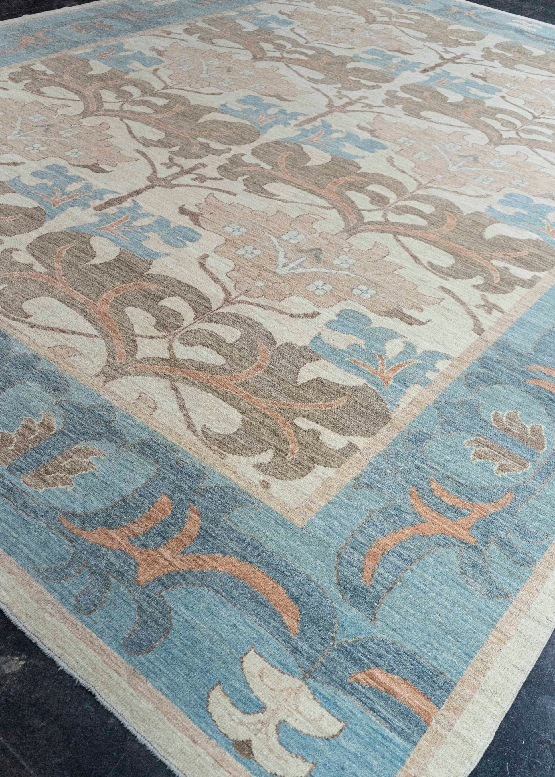 Turkish Oushak Antique Look Rug 12'2" x 15'8" #20364