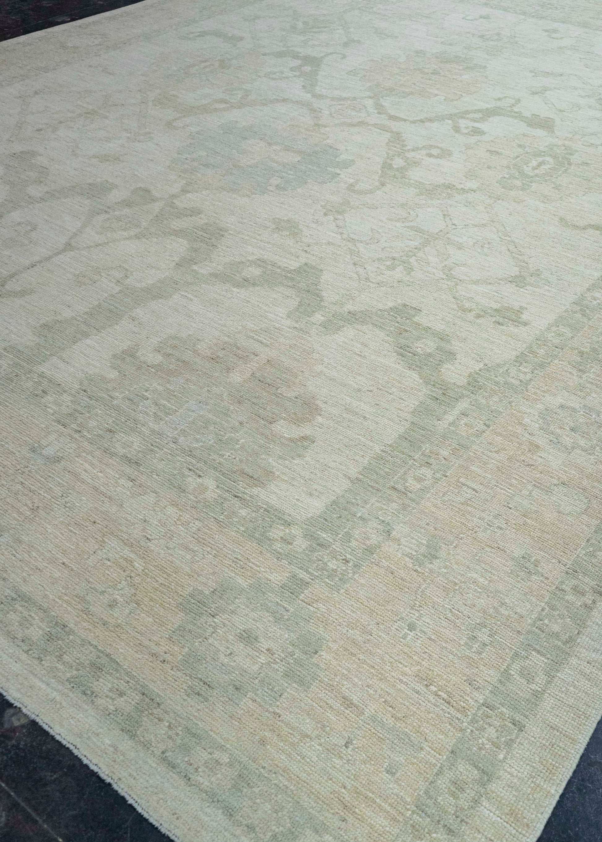 Turkish Oushak Rug 12'4" x 15'9" #20335