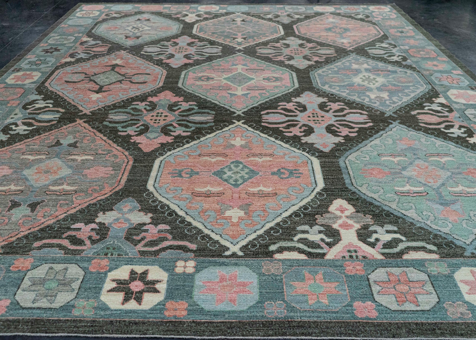 Turkish Oushak Rug 12' x 15'9" #20323