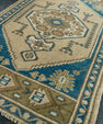 Turkish Mini Rug Oriental Hand Knotted Vintage Rug 2' x 3'3" #20768