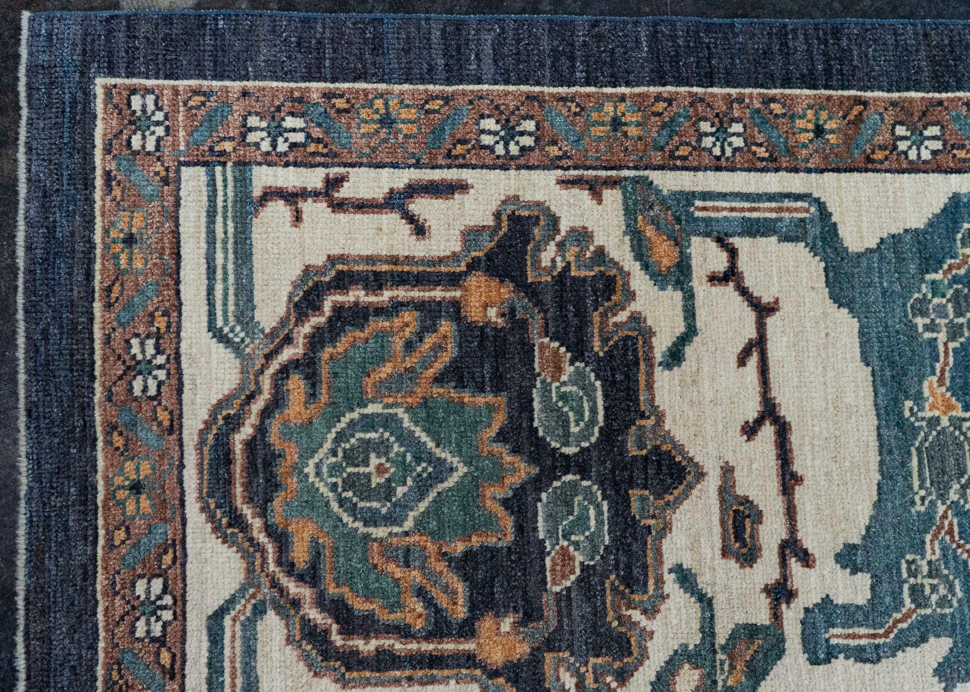 Turkish Oushak Antique Look Rug 12'4" x 15'4" #20321