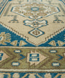 Turkish Mini Rug Oriental Hand Knotted Vintage Rug 2' x 3'3" #20768