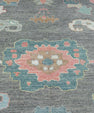 Turkish  Oushak Square Rug 11'10" x 12'7" #20319