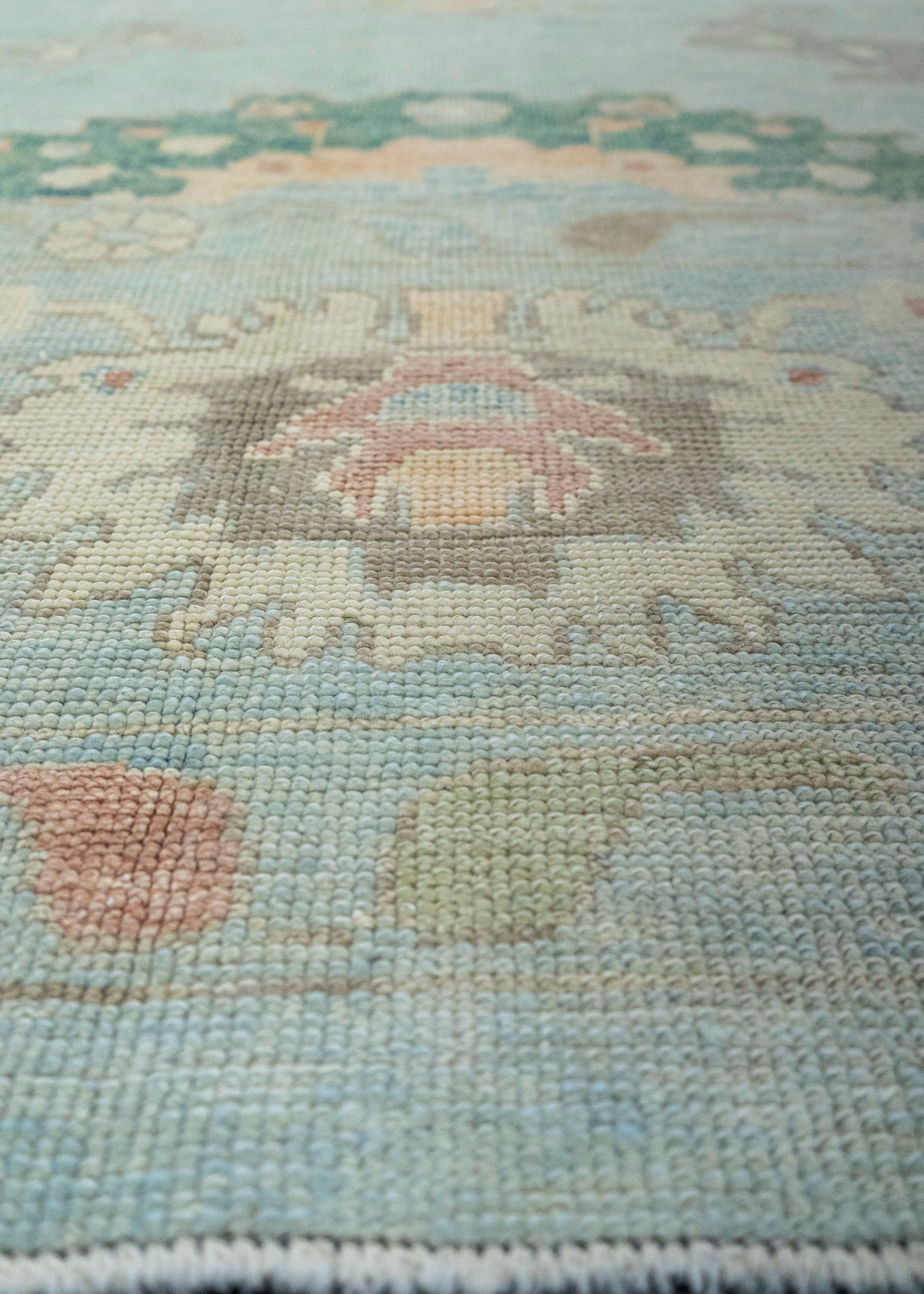 Turkish Oushak Rug 12'3" x 15'5" #20404