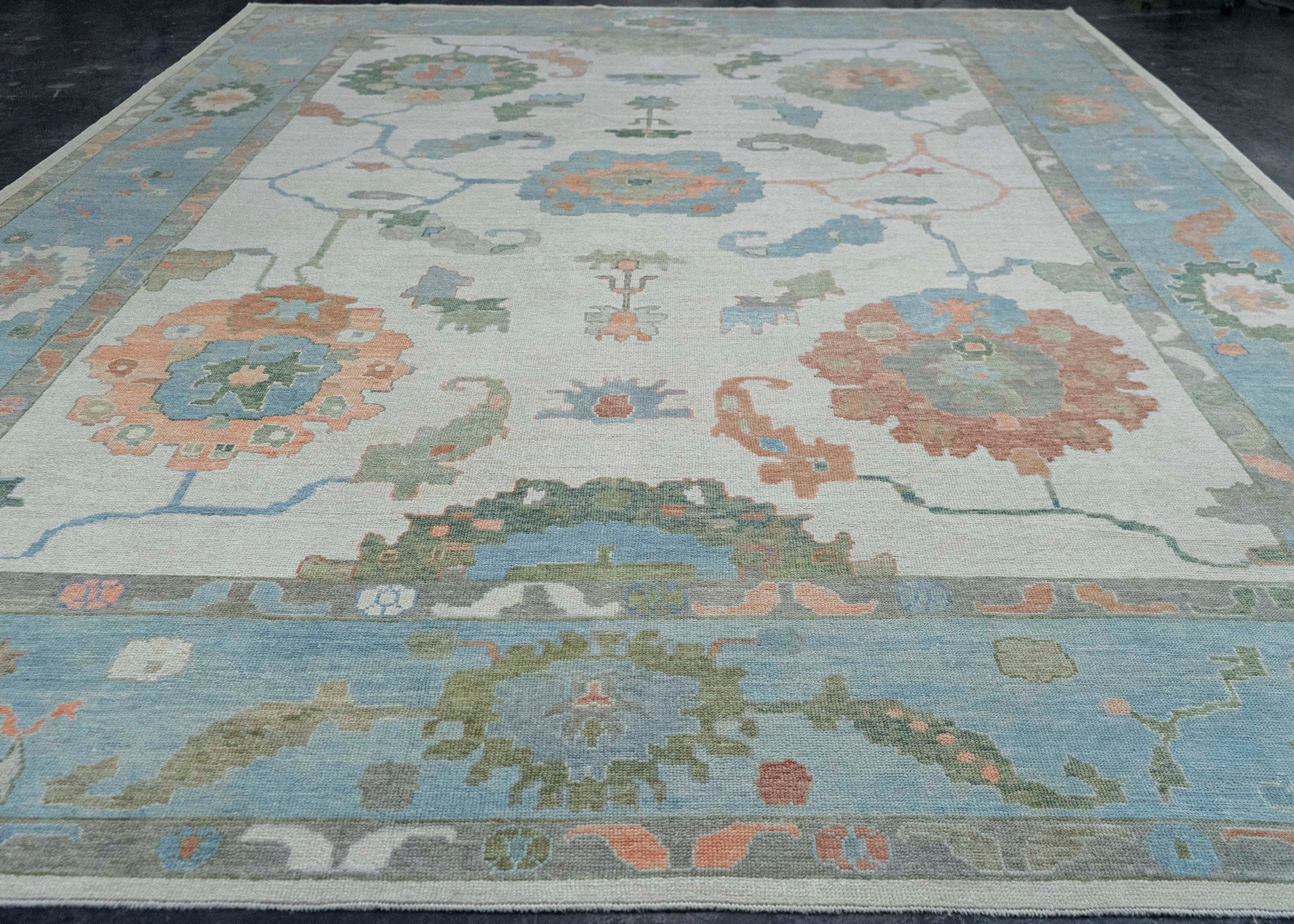 Turkish Oushak Rug 12'11" x 18'3" #20403