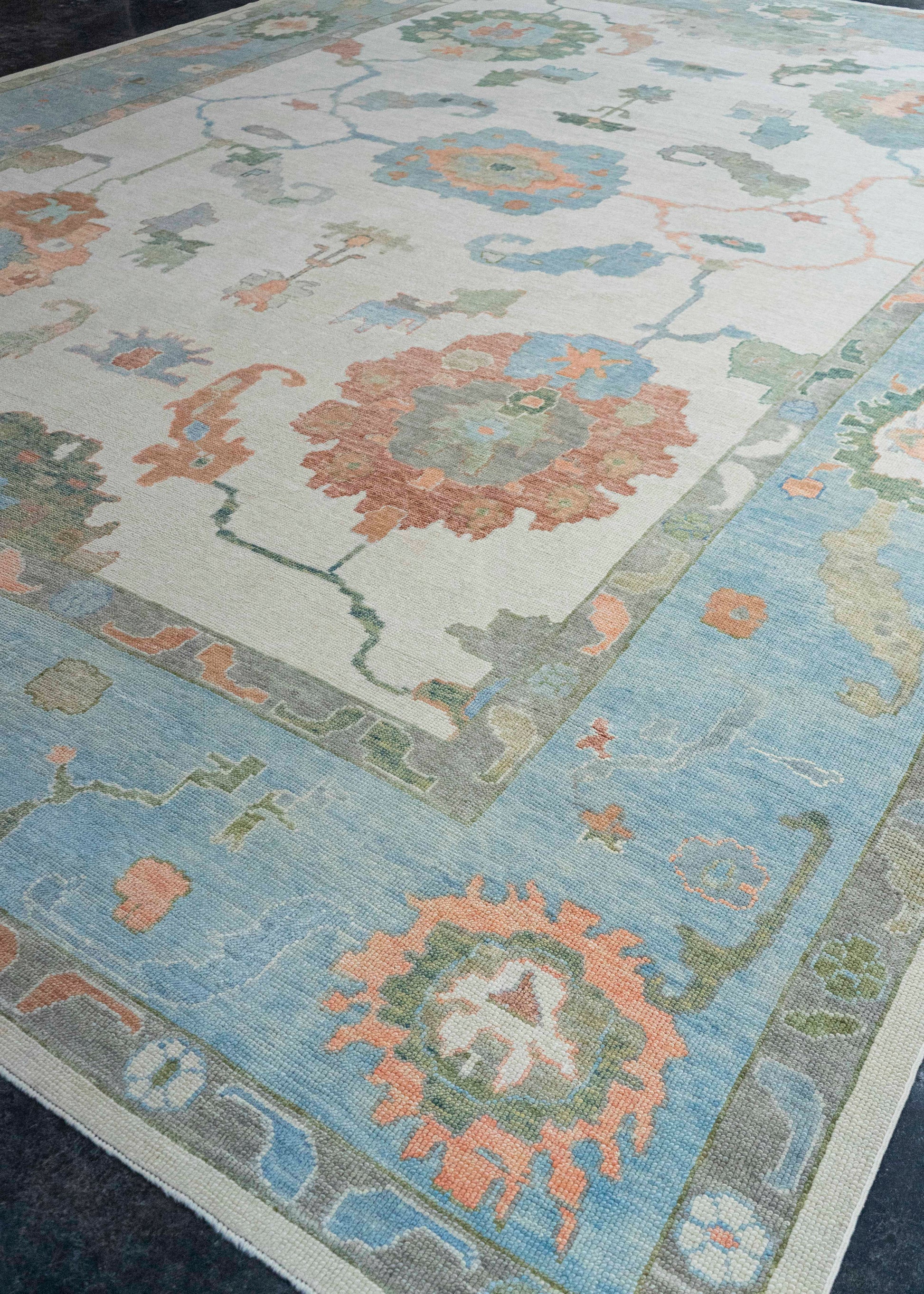 Turkish Oushak Rug 12'11" x 18'3" #20403