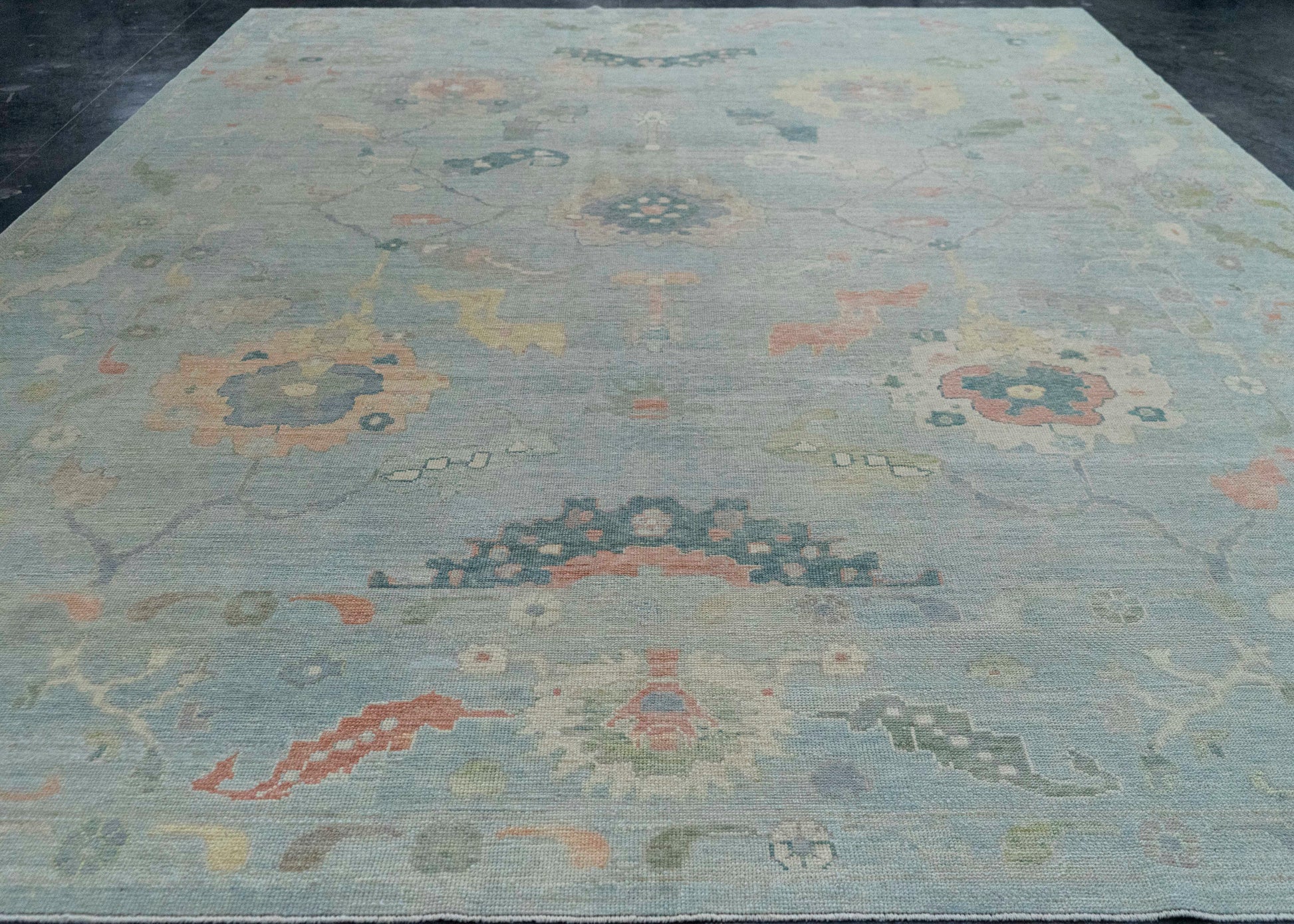 Turkish Oushak Rug 11'10" x 15'8" #20399