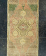 Turkish Mini Rug Oriental Hand Knotted Vintage Rug 1'6" x 2'11" #20763