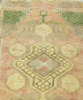 Turkish Mini Rug Oriental Hand Knotted Vintage Rug 1'6" x 2'11" #20763