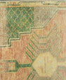 Turkish Mini Rug Oriental Hand Knotted Vintage Rug 1'6" x 2'11" #20763