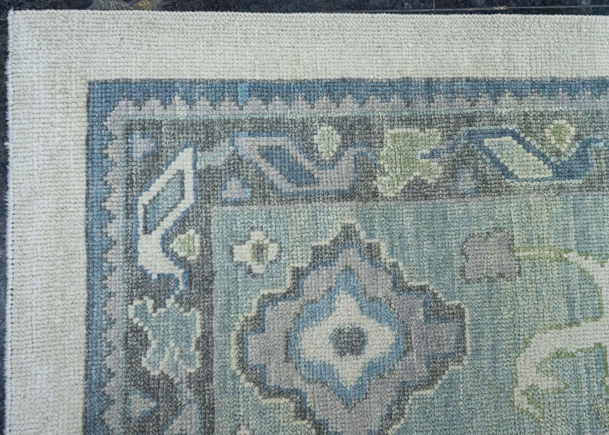 Turkish Oushak Rug 12'6" x 14'11" #20397