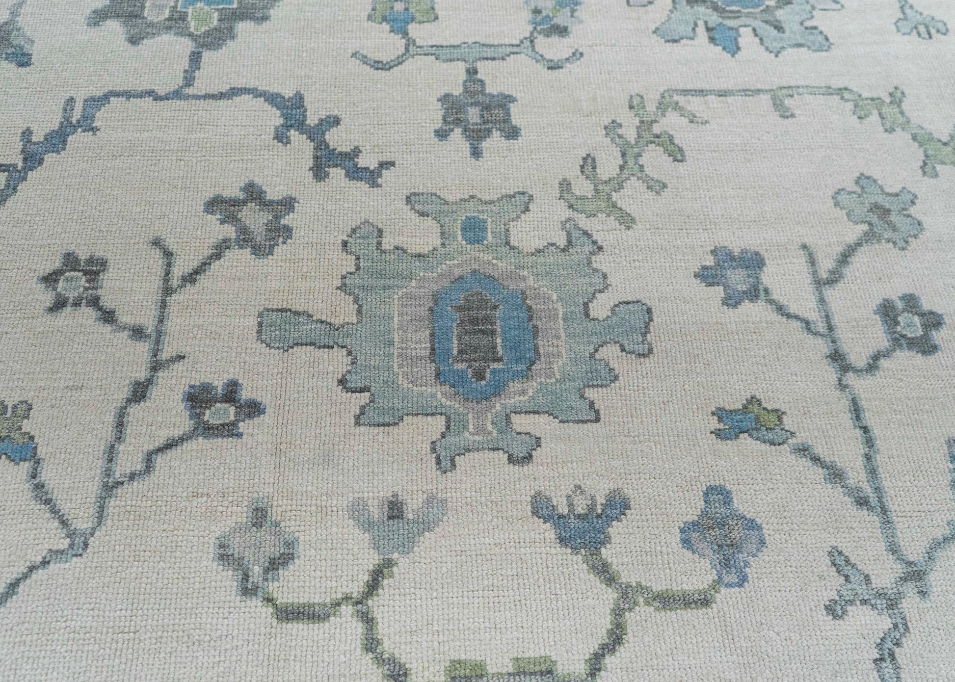 Turkish Oushak Rug 12'6" x 14'11" #20397