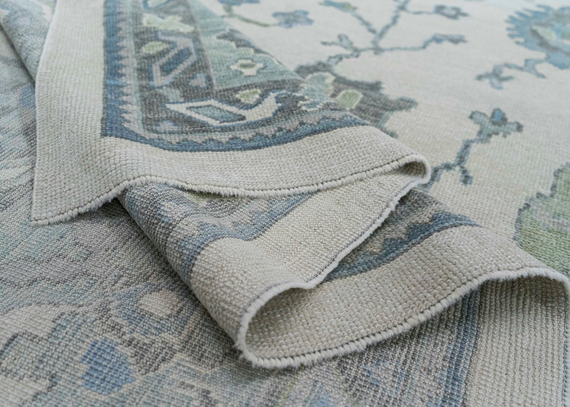 Turkish Oushak Rug 12'6" x 14'11" #20397