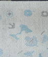 Turkish Oushak Rug 12'4" x 15'3" #20396
