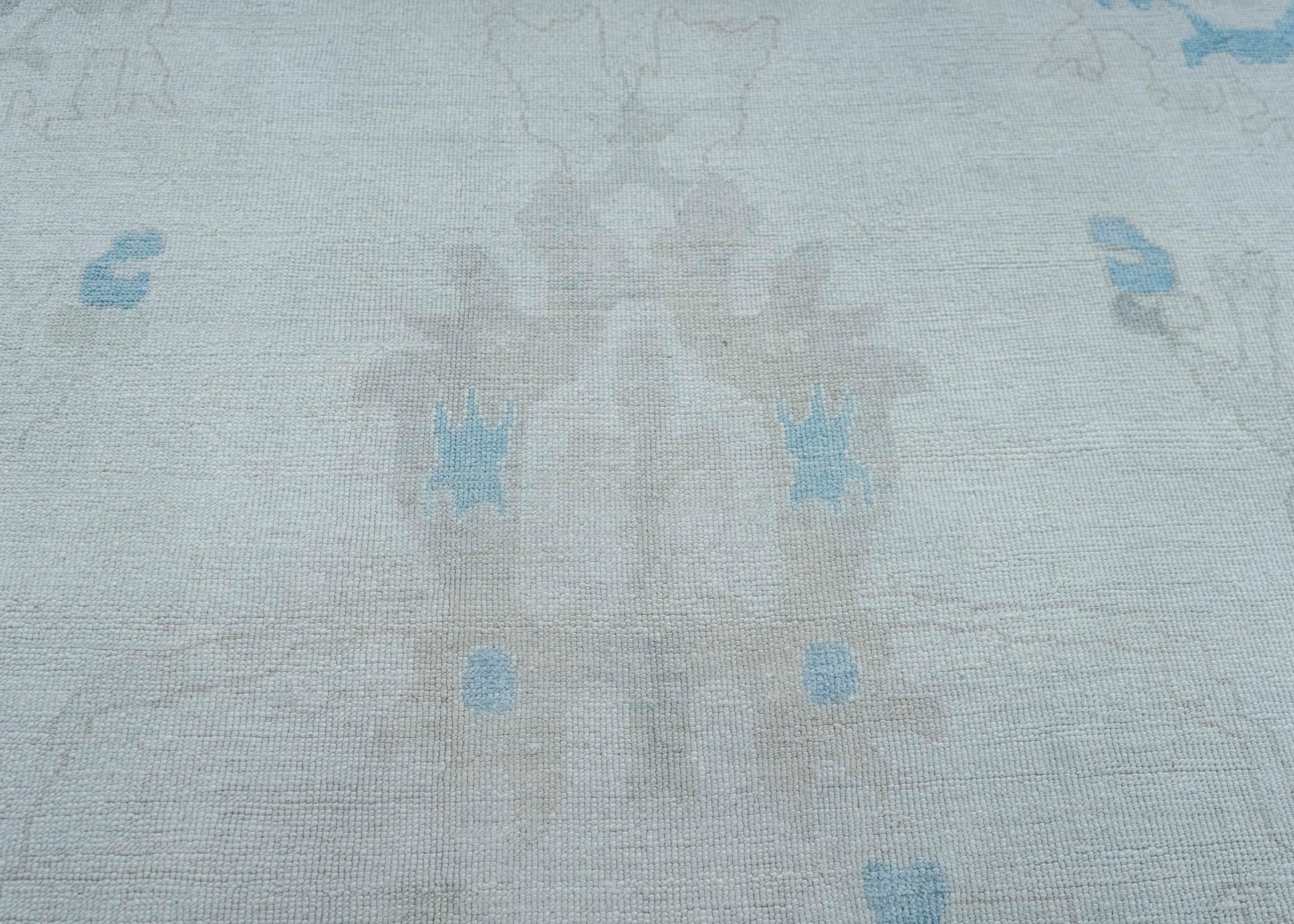 Turkish Oushak Rug 12'4" x 15'3" #20396