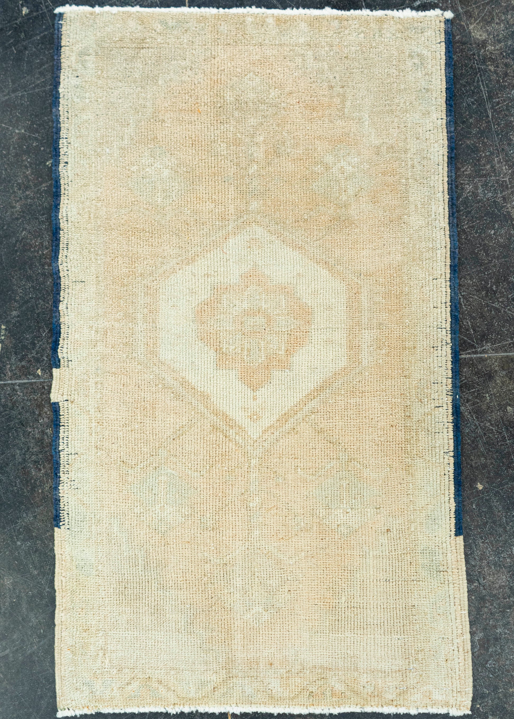 Turkish Mini Rug Oriental Hand Knotted Vintage Rug 1'8" x 2'10" #20752