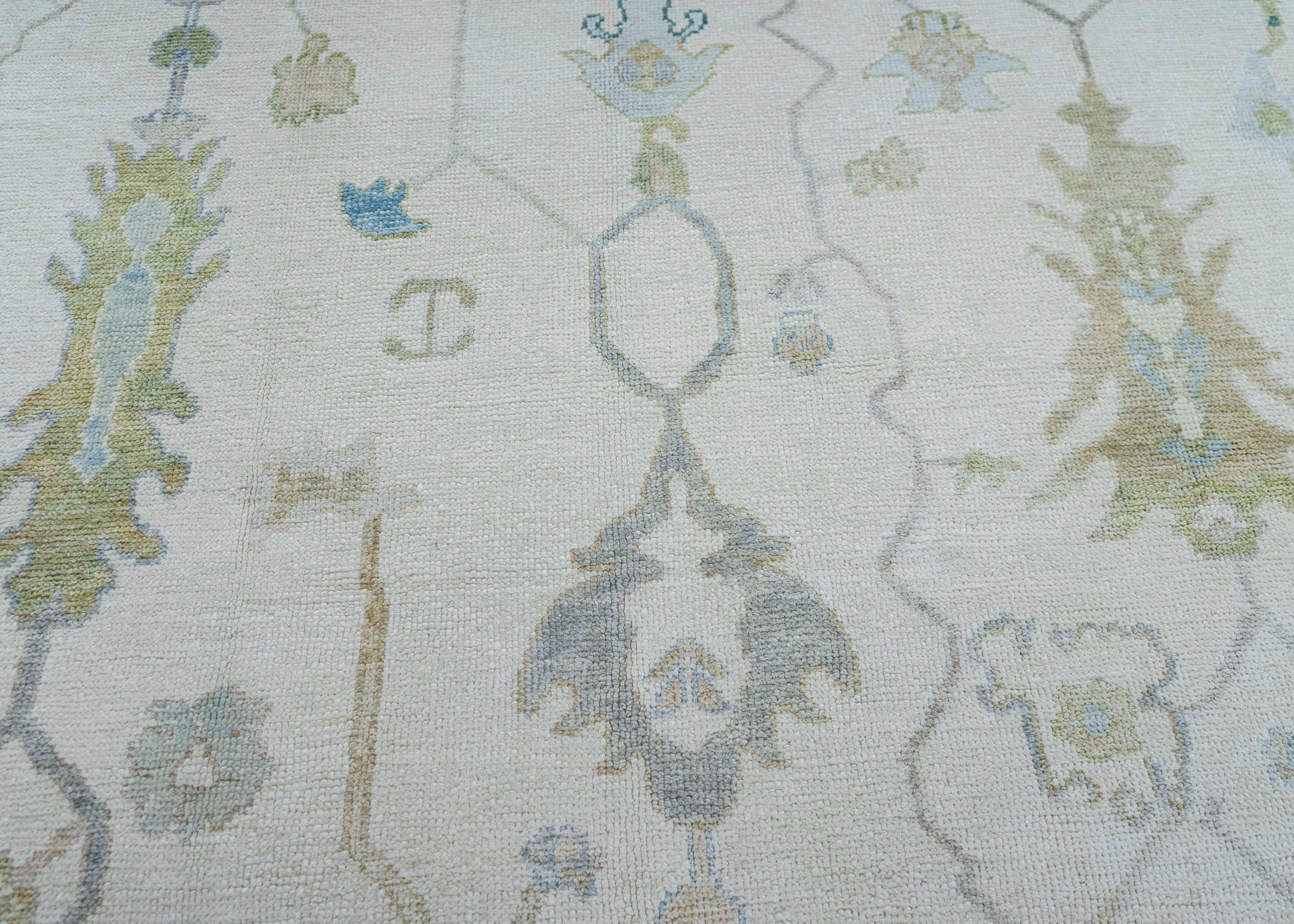 Turkish Oushak Rug 9'5" x 13'5" #20394