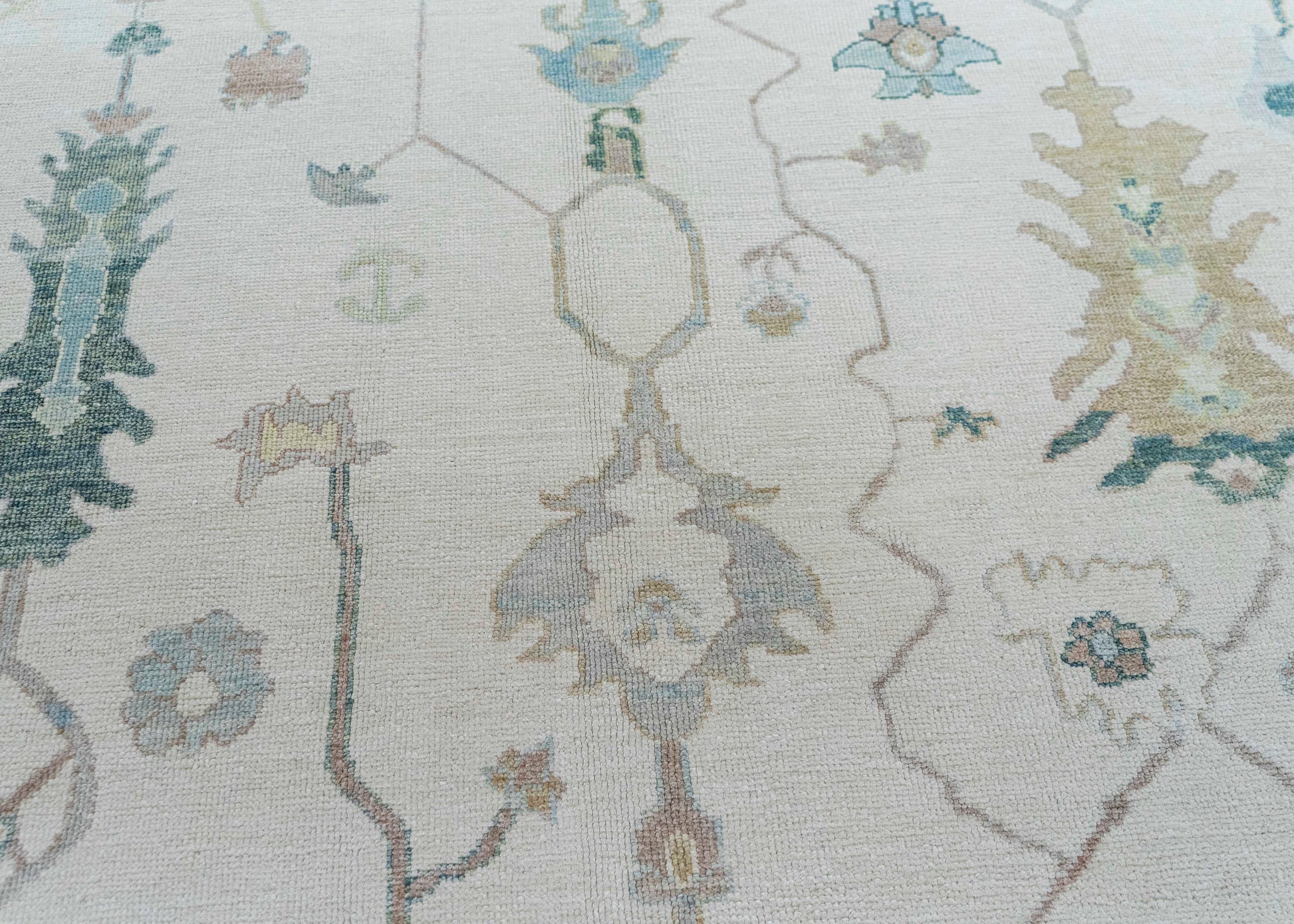 Turkish Oushak Rug 10'11" x 14'9" #20401