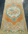 Turkish Mini Rug Oriental Hand Knotted Vintage Rug 1'7" x 3'4" #20743