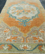 Turkish Mini Rug Oriental Hand Knotted Vintage Rug 1'7" x 3'4" #20743
