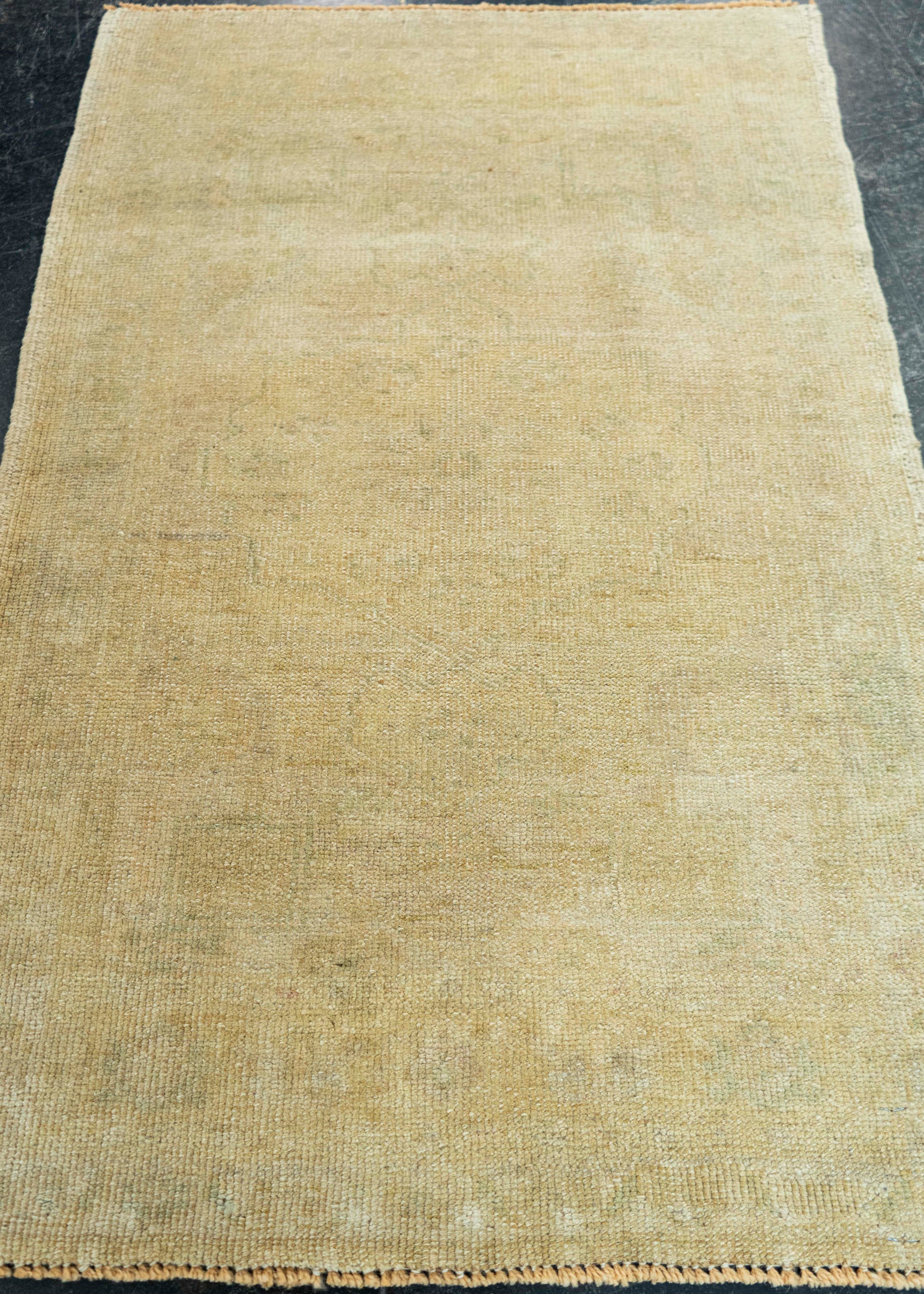 Turkish Mini Rug Oriental Hand Knotted Vintage Rug 2' x 3'1" #20746