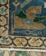 Turkish Mini Rug Oriental Hand Knotted Vintage Rug 1'8" x 3' #20740