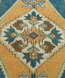 Turkish Mini Rug Oriental Hand Knotted Vintage Rug 1'10" x 3'4" #20739