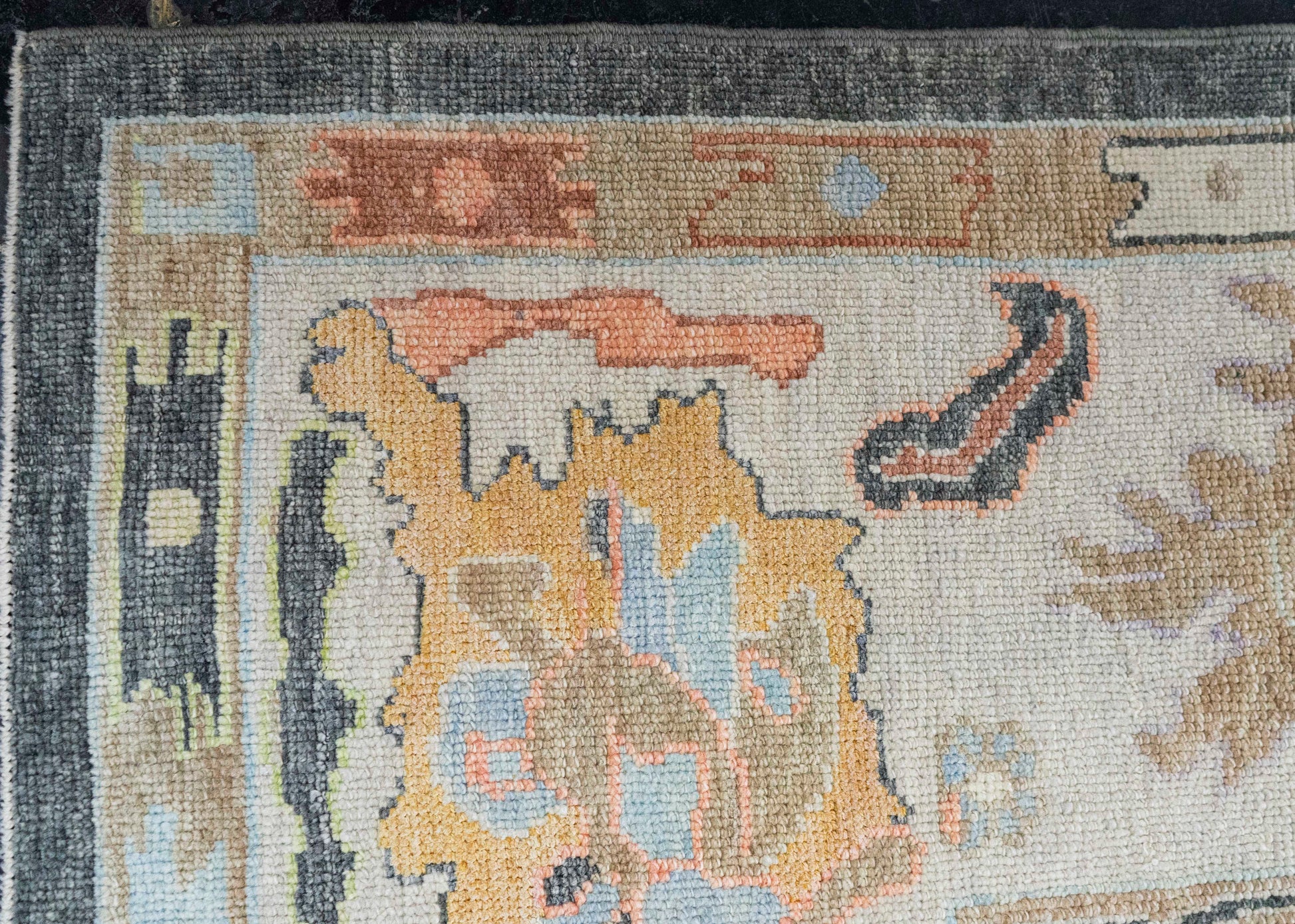 Turkish Oushak Rug 9'8" x 12'8" #20407