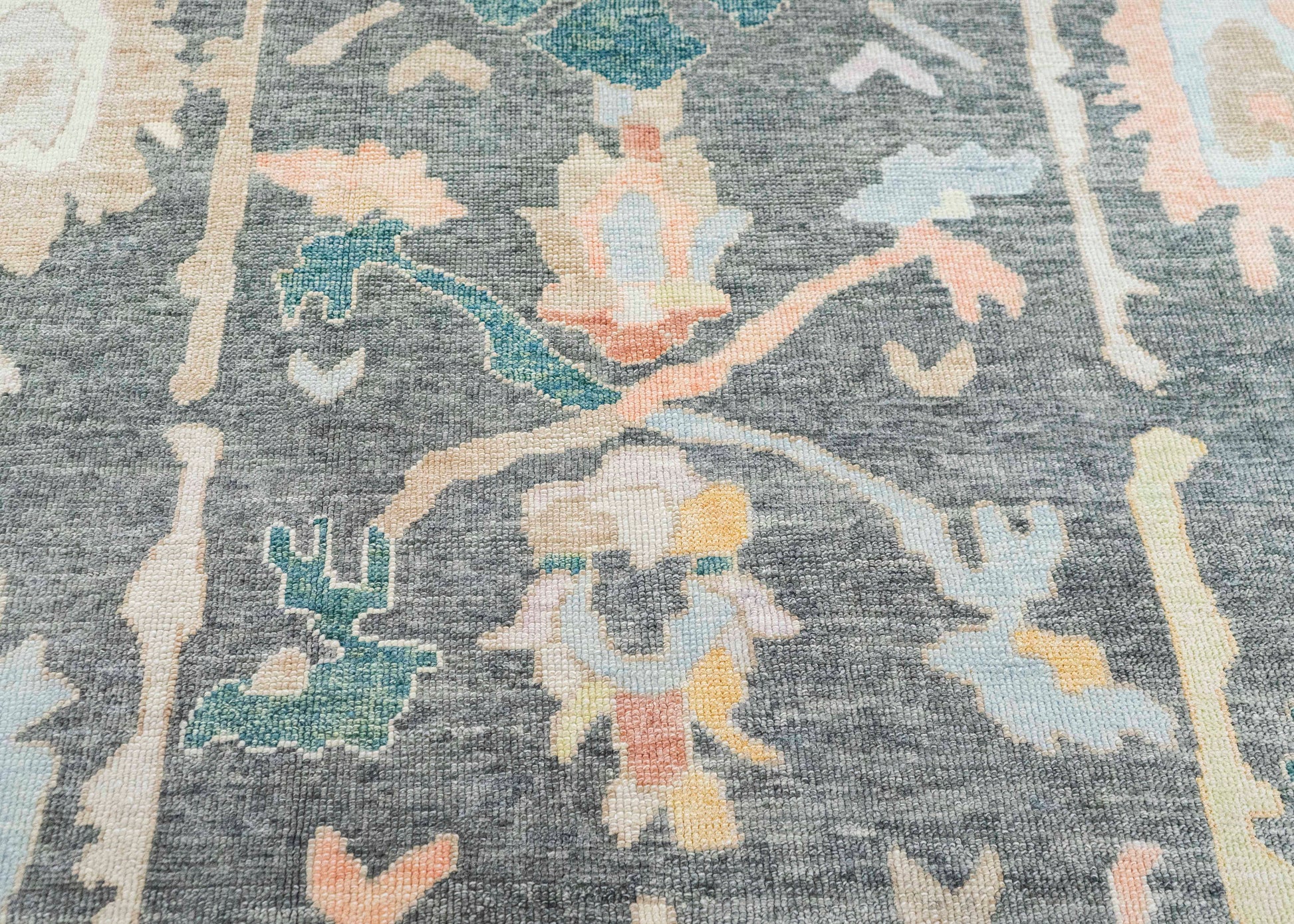 Turkish Oushak Rug 9'8" x 12'8" #20407