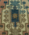 Turkish Mini Rug Oriental Hand Knotted Vintage Rug 1'10" x 3'3" #20716