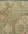 Turkish Mini Rug Oriental Hand Knotted Vintage Rug 1'5" x 3'6" #20735